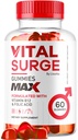 Vital Surge - Vital Surge for Men Gummies, Vital Vita Surge Max Maksimi vahvuus 1050 MG, VitalSurge Supplement Tuki Gummy Advanced Formula, Premium Vitamiini Gomitas (60 Gummies)