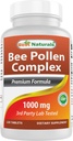 Best Naturals Bee Pollen Complex 1000 mg 120 tablettia