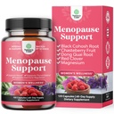 Täydellinen kasviperäisten vaihdevuodet täydentää naisille - naisten hormonitasapaino kapselit yöhietot Hot Flass & Mood Swings Dong Quai, Chaste Berry & Black Cohosh juuri - 120 Count Pack