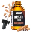 Leven Rose Maustettu Sandalwood parta öljy & Jätä hoitoaine Ranger Grooming Co, 100% Pure Natural Organic for Groomed Beards, Villages, ja Kosteutettu iho 1 oz