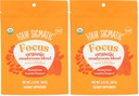 Four Sigmatical Focus Blend 7 Superfoods Adaptogen Blend Mix with Lion's Mane, Cordyceps, Rhodiola, Bacopa & Mucuna 