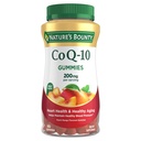 Luonnon Bounty CoQ10 Gummies, tukee sydämen terveyttä, CoQ10 200mg, persikka mango maku, 60