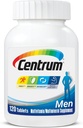 Miesten Centrum-monivitamiini, monivitamiini-/monimineraalilisä D3-vitamiinilla, B-vitamiinilla ja antioksidanteilla, Gluteeniton, ei-muuntogeeniset ainesosat - 120