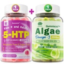 LILICARE Vegan Omega 3 Gummy & 5HTP Gummy