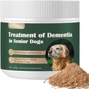 Senior Dog Supplements Dog Dementia Supplement Mushroom Powder for Dogs 120g Kognitive Supplement for Dogs Addresses Getting Lost, Social Peruutus Koira Kognitive Dysfunction