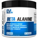 Evlution Nutrition Beta-Alanine - tukee lihasten kestävyyttä, Intense Training & Strength - 1,6g Pure Beta-Alanine Per Serving - Recovery - Ravintolisä - makuamaton jauhe - 125 tarjoilua
