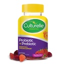 Culturelle Lapset Pureskeltavia probiootteja lapsille 3+ ikäisille, 30 kreivi päivittäin probiooteille Naiset ja miehet, Berry Flavor, 52 Count