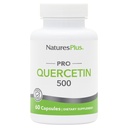 Natures Plus PRO Quercetin 500 mg - 60 kapselia - ei-GMO, Vegan & Gluteenittomat - 60 tarjoilua