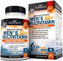 Kerran päivässä Multivitamiini miesten 50 ja Over - Supplement for Heart Health Support - kanssa Sinkki, A, B, C, D3, E-vitamiinit - Muistin ja aivojen terveys tuki - Suunniteltu koko kehon terveys - 60