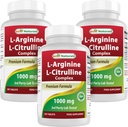 Best Naturals L-arginiini L-Citrulline Complex 1000 mg 250 tablettia (250