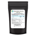 Määrätty Life Alpha GPC Powder, L Alpha glyseryylifosforyylikoliini, koliini Supplement for Cognitive Function, Non GMO, Vegan, Soy Free (113g)