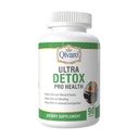 Ultra Detox Pro Health - Detox Cleanse Supplement - Ummetus Relief & Body Detox pillereitä Psyllium Husks, Apple Pectin Powder & Glucomannan Powder - Fiber Supplement - 90 kapselia