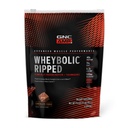 GNC AMP Wheybolic Ripped Protein Powder & Thermogenic täydennysosa, lisää lihasvoimaa & koko, energiaa & kestävyyttä, 40g proteiinia, 6.2g leusiinia, 15g EAA, kofeiinia, suklaata, 9 tarjoilu