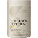 Sports Research Collagen Peptides - Hydrolysed Type 1 & 3 Collagen Powder Protein Supplement for Healthy Skin, Nails, & joints - Easy Mixing Vital Nutrients & Proteins, Collagen for Women & Men