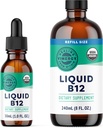 Vimergy Liquid B12 (30 ml) ja Liquid B12 Refill (240 ml) - Bundle