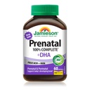 Jamieson PRENATAL Täydellinen monivitamiini DHA täydentää 60 Softgels