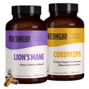 FreshCap Sienet Performance Bundle (Lion's Mane kapselit ja Cordyceps kapselit)