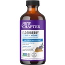Uusi luku Elderberry Syrup, 24 Servings, Immuuni puolustus aikuisille & lapsille (2+), 64x Tiivistetty musta vanilja + kurkkua rauhoittava luokka A hunaja, ei-GMO-projekti Varmennettu, Gluteeniton