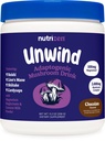 Nutricost Nutrizen PM Unwind Adaptogenic Mushroom Drink (Chocolate Flavored) 30 Servings - Sisältää Reishi, Leijonan Mane, Shiitake, Cordyceps