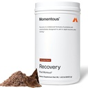Momentous Recovery Grass-Fed Whey Protein Powder - 20 g Post-Workout Whey Isolate Protein - NSF Certified for Sport - Gluteeniton - 15 Tarjoilut - suklaa - paketti Toukokuu Vary