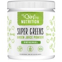 Super Greens Powder Organic Blend: Ei-GMO-lisäaine, sisältää Spirulina, Alfalfa, Pinaatti, Probiootit, Kuitu ja digestiivinen Enzymes, Ei keinotekoisia makeutusaineita, 30 tarjoilua