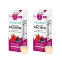 Vidafuel Wellness Protein Drink, 16g Protein per 2oz Shot, 32 fl oz Kotelo, 2 pakkaus, Berry, Collagen ja Whey Drink, Ei keinotekoisia makeuttajia