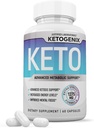 Ketogenix Keto pillereitä 1275MG Uusi & paranneltu Formula sisältää Apple Sider Viinietikka Extra Neitsyt Olive Oil Powder Green Tea Leaf 60 kapselia