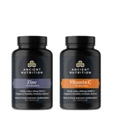 Antiikin ravitsemus Sinkki 30 kreivi + C-vitamiini (60 kreivi)