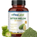 FineLand Bitter Melon 25:1 uute 12 500 mg vahvuus, 10% Bitter periaatteet, 160 vegan kapselit, tukee digestiivinen terveys, standardoitu ja tiivistetty 25X uute, ei-GMO valmistettu Yhdysvalloissa