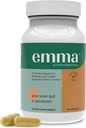 Emma Gut Health - Kaasun ja turvotuksen lievittäminen, ummetus, vuotava Gut Repair - Gut Cleanse & Palauta digestio - Regulate Bowel Movement. Probiootit ja laksatiivinen vaihtoehto, 60 kapselia