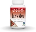Planeetta Herbals Lion's Mane, varten Muisti, Focus, ja Mieliala*, 1000 mg - 90 Vegaanikapselit