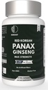 Panax Ginseng kapseli 500 MG Per palvelin energia, muistin ja aivojen terveystuki, ei-GMO (pakkaus 60 kapselia)