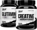 Nutrex Research Creatiini Monohydraatti Powder 200 Serv & L Glutamiini Powder 200 Serv Bundle