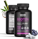 Premium Biotin 5000 mikrog Beauty Complex Collagen, Keratin, Hyaluronic Acid, A-vitamiini, D3, B-Complex, Calcuim & Coconut Oil. Hiusten kasvu, kynnet, iho. 60 Softgelia