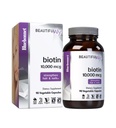 Bluebonnet Nutrition Bluetiful Ally Biotin 10 000 mikrog, vahvista hius- ja kynsilakkaa*, ei-muuntogeenisiä organismeja, vegaaneja, Kosher Certified, Gluteeniton, soijaton, 90 kasvikapselia, 90 tarjoilua