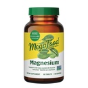 MegaFood Magnesium - tukee sydäntä ja hermostoa - Magnesiumlisä fermentoidulla magnesium Glycinate - Vegaani, gluteeniton, ei-muuntogeeniset ja Kosher - valmistettu ilman 9 ruoka-allergeenit - 60 Tabs