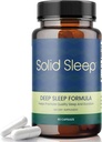 Deep Sleep Formula, luonnollinen unilääke ilman melatoniinia, magnesiumbisglysinaattia, L. Theanine, Inositoli, unilääkkeitä aikuisille, 60 vegan kapselia