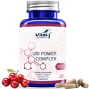 4-IN-1 URI POWER COMPLEX 1350mg - D Mannose, karpalo, Hibiskus, ja Voikukka Herb - Luonnollisesti puhdistaa rakko ja virtsateiden Tract 60 kapselia .