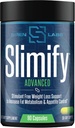 Slimify Advanced Fat Burner laihtuminen - Garcinia Cambogia, African Mango, ja viljat Paratiisin - Tehosta aineenvaihdunta, vähentää ruokahalua, ja lisätä energiaa - Stim Free (90 kapselia)