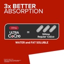 Qunol CoQ10 100mg Softgels Ultra 3X Better Absorption Coenzyme Q10 Lisäravinteet - Antioksidantti täydentää Verisuoni-ja sydänterveyden & energiantuotanto - 2 kuukauden toimitus - 60 Lukumäärä (Pakkaus 2)
