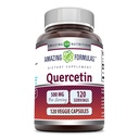 Amazing Formula Quercetin 500mg 120 Kasviskapselit täydentää - ei-GMO - Gluteeniton - Tukee yleistä terveyttä ja hyvinvointia