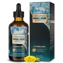 Mullein Drops for Keuhkot,Support Lung Cleanse / Detox & Hengitystoiminto Terve hengittäminen - Mullein Leaf Extract for Lungs-2 fl.oz