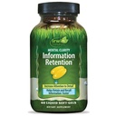 Irwin Naturals Mental Clarity Information Retention - 60 Liquid Soft-Gels - auttaa lisäämään huomiota Yksityiskohdat & Säilytä ja palauttaa tiedot Nopeammin - 30 Yhteensä