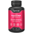 Naturalis Vegan Prenatal Full Specrum Omega-3 ... Algae DHA, EPA, DPA, D3-vitamiini & Active Folate L 5-MTHF...