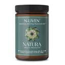 Natura Health Products N-liven Supplement - Luomu Superfood Greens Powder Drink - Sisältää Spirulina & klorofylli - Premier Blend of Barley Grass, Kale, Pinaatti, Goji Berry, Vadelma (180 grammaa)