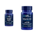 Life Extension Hiukset, iho ja kynnet Collagen Plus Formula D3 5000 IU - edistää Collagen, Keratin, Bone, Aivot, Immuunien ja kynsien terveys - 120 Count & 60 Softgels