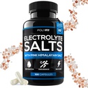 Polyfit Elektrolyyttisuolat - 100 suolapilleriä - Elektrolyytit Korvaavat suolatabletit Runners - Supplement for Rapid Hydration, Recovery, ja Endurance
