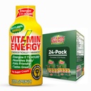 B12 11 000% Extra Strength Energy Shot Mango 24 Pack, 260 mg Natural Comfeine, B12 & B6, Nootrophic Focus, Vitality, Zero Sugar, Gluteeniton, Vegaani, Kosher, 1,93 fl oz