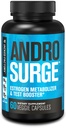 Jacked Factory Androsurge Estrogeenisalpaaja miehille - Natural Testosteroni Booster miesten & Estrogeeni Metabolizer kanssa Tongkat Ali, DIM, Long Jack & More - Test Booster & Muscle Builder - 60