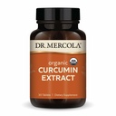 Dr. Mercola Organic Curcumin Extract, 30 tarjoilua (30 tablettia), ravintolisä, ei-GMO, Certified USDA Organic